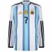 Argentina DE PAUL 2026/27 Maglia home a maniche lunghe - Blu/Bianca