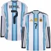 Argentina DE PAUL 2026/27 Maglia home a maniche lunghe - Blu/Bianca