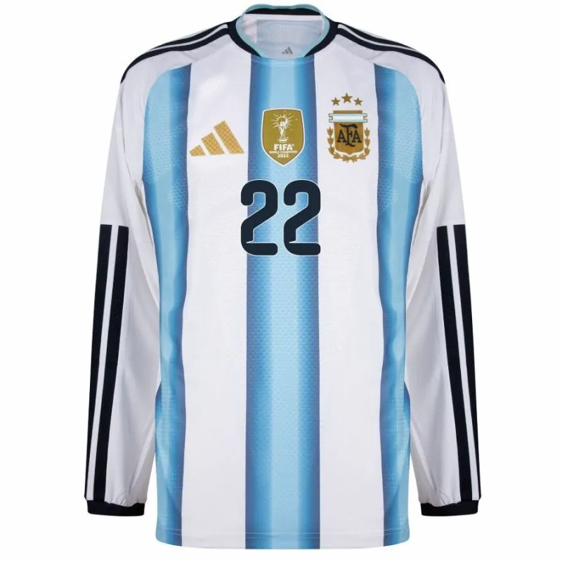 Argentina L.MARTINEZ 2026/27 Maglia home a maniche lunghe - Blu/Bianca