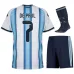 Argentinien DE PAUL 2026/27 Heimkit Kinder - Blau/Weiß