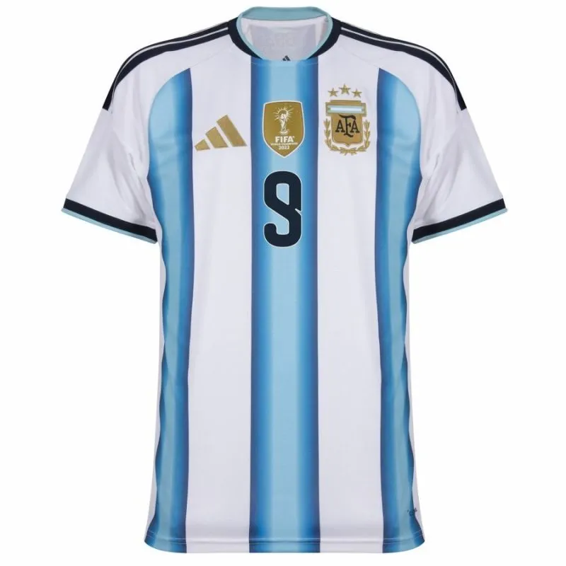 Argentina J.ALVAREZ 2026/27 Home Kids Kit - Blue/White