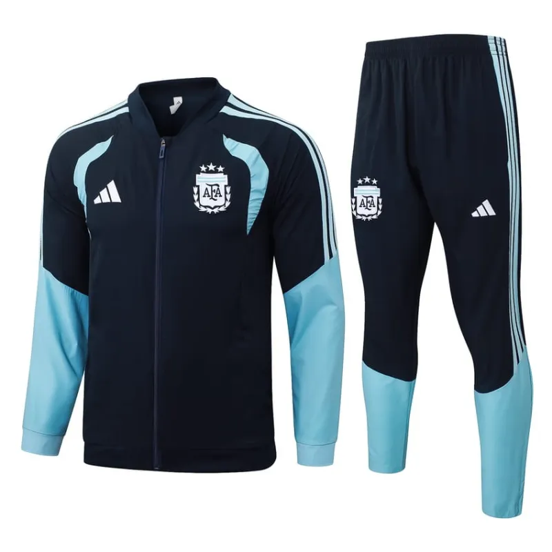 Argentinien 2026/27 Jacke Trainingsset Dunkelblau