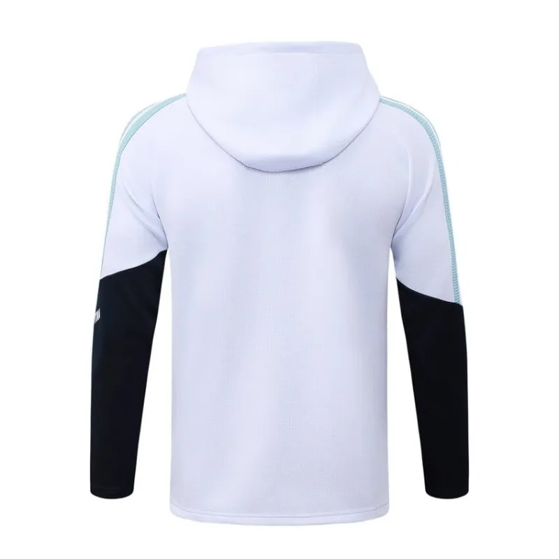 Argentina 2026/27 Hooded Jacket Set White