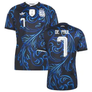Argentinien DE PAUL 2026/27 Auswärtstrikot Blau