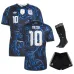 Argentinien MESSI 2026/27 Kinder Auswärtsset Blau
