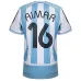 Argentinien AIMAR 2006 Retro Heimtrikot Blau Weiß