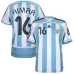 Argentinien AIMAR 2006 Retro Heimtrikot Blau Weiß