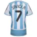 Argentina SAVIOLA 2006 Retro Home Jersey Blue White