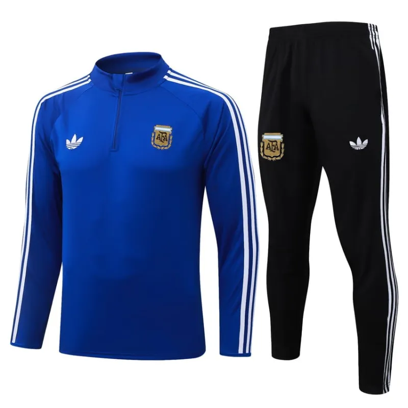 Argentina 2026/27 Tracksuit Set Ocean Blue