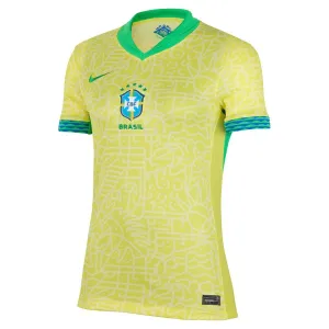 Brazil 2024/25 Women's Home Fan Jersey (Yellow)