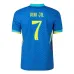 Vini Jr. Brazil 2024/25 Away Jersey, Fan Version, Blue