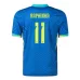 Raphinha, Brasilien Auswärts-Trikot 2024/25, Fanausgabe, Blau