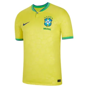 Brazil 2022 World Cup Home Player Jersey (Yellow)