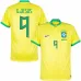 G. Jesus Brazil 2022 World Cup Home Jersey - Yellow