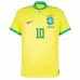Maillot domicile Neymar Jr Brésil Coupe du Monde 2022 - Jaune