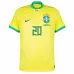 VINI JR, Brasilien 2022 Weltmeisterschaft Heimfans-Trikot (Gelb)