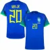 Vini Jr, Brazil 2022 World Cup Away Fan Jersey (Blue)