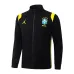 Conjunto Chaqueta Deportiva Brasil 2026/27 Negro Amarillo