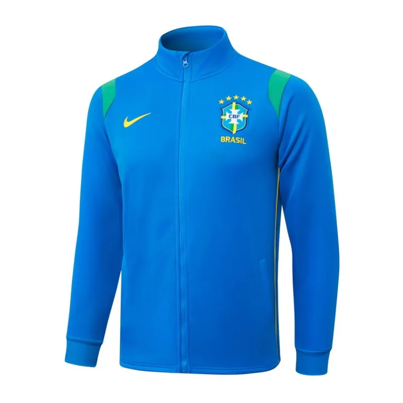 Conjunto Chaqueta Deportiva Brasil 2026/27 Azul