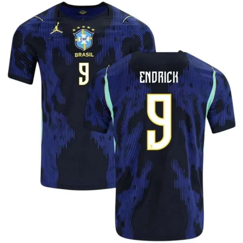 Maglia Away Brasile ENDRICK 2026/27 Blu