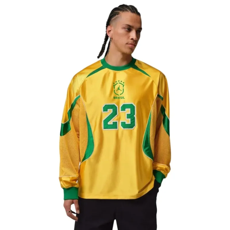 Brasilien 2026/27 Torwart Heimtrikot Gelb