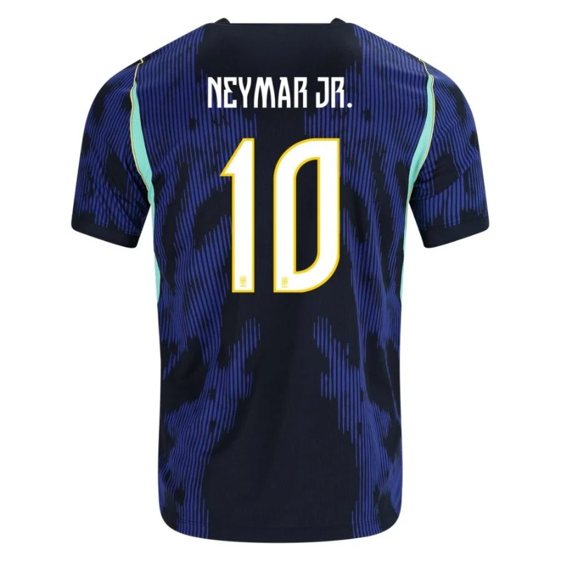 Brasilien NEYMAR JR 2026/27 Kinder Auswärtsset Blau
