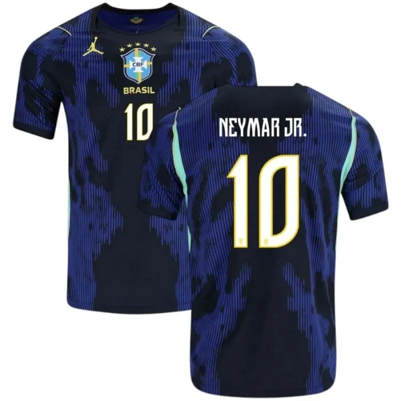Brasilien NEYMAR JR 2026/27 Auswärtstrikot Blau