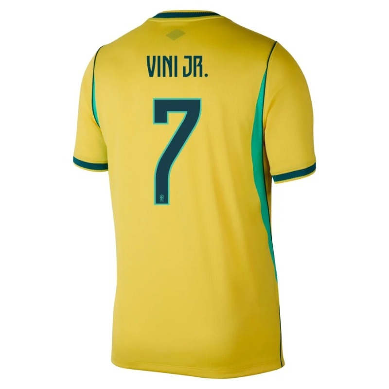 Brazil VINI JR 2026/27 Home Jersey Yellow