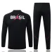 Conjunto Chándal Brasil 2026/27 Negro Rojo