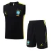 Conjunto Chaleco Entrenamiento Brasil 2026/27 Negro Amarillo