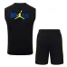 Conjunto Chaleco Entrenamiento Brasil 2026/27 Negro Amarillo