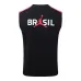 Canotta Allenamento Kit Brasile 2026/27 Nero Rosso