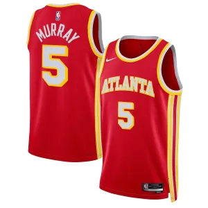 Dejounte Murray, Atlanta Hawks Unisex Swingman Jersey - Icon Edition - Red