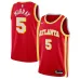 Dejounte Murray, Camiseta Swingman unisex de los Atlanta Hawks - Edición Ícono - Rojo