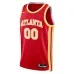 Atlanta Hawks Unisex Swingman Custom Jersey - Icon Edition - Red