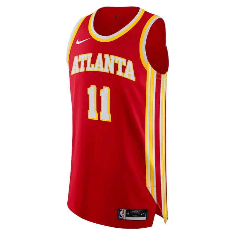 Trae Young Atlanta Hawks Red Icon Edition Jersey