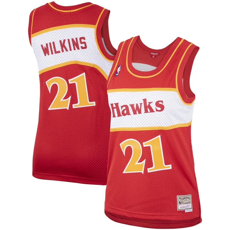 Dominique Wilkins Atlanta Hawks Mitchell & Ness Women's Hardwood Classics Jersey