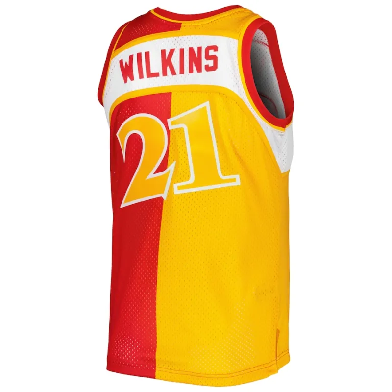 Dominique Wilkins Atlanta Hawks Mitchell & Ness 1986/87 Hardwood Classics Jersey