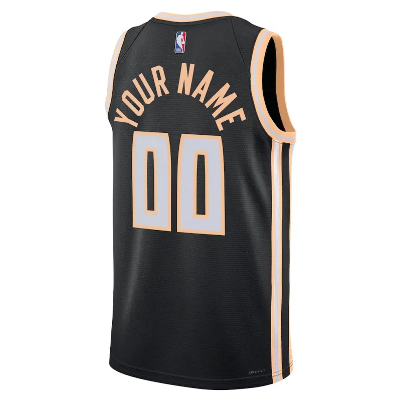Atlanta Hawks 2025/26 Swingman Unisex Jersey - City Edition - Black