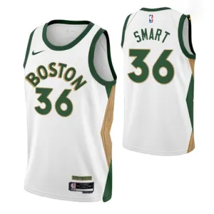 Marcus Smart, Boston Celtics 2023/24 - City Edition, White