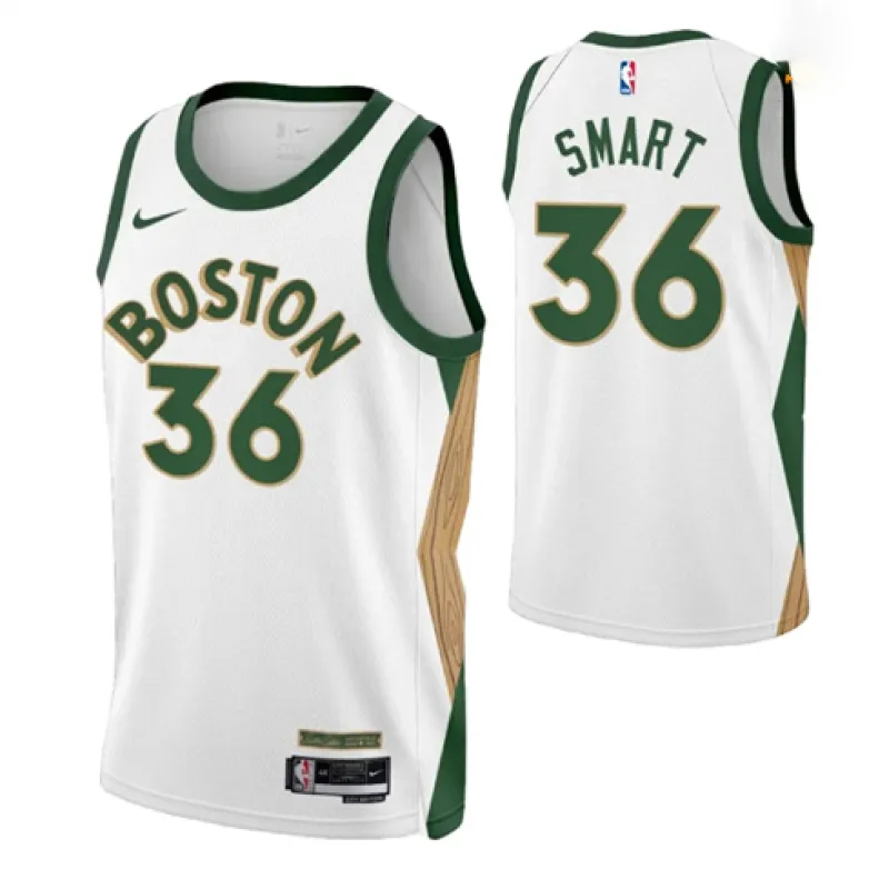 Marcus Smart, Boston Celtics 2023/24 - City Edition, White