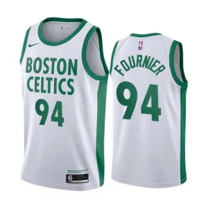 Evan Fournier, Boston Celtics 2020/21 - City Edition, White