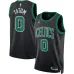 Celtics Jayson Tatum Swingman Jersey - Statement Edition - Black