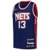 James Harden Brooklyn Nets Jugendliches Swingman-Jersey - City-Edition - Marineblau