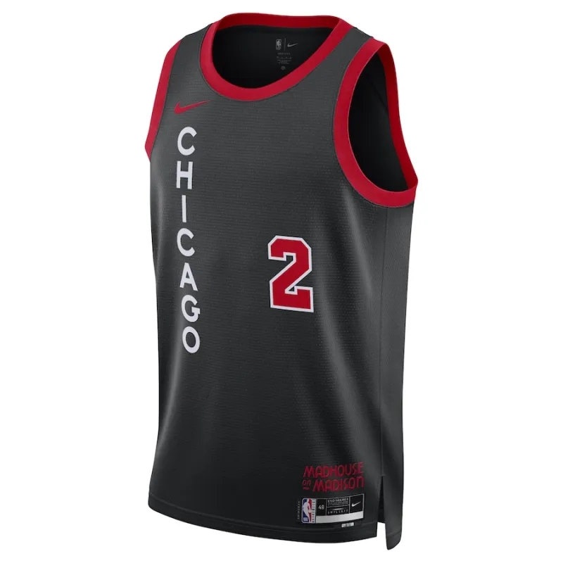 Lonzo Ball Chicago Bulls 2023-24 City Edition Unisex Jersey