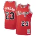 Michael Jordan Maglia di rookie classica 1984/85 dei Chicago Bulls Mitchell & Ness - Rosso