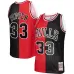 Scottie Pippen Chicago Bulls Mitchell & Ness Big & Tall Hardwood Classics 1997/98 Split Swingman Jersey