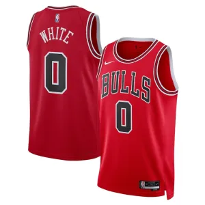Chicago Bulls Coby White Swingman Jersey - Icon Edition - Red