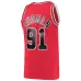 Chicago Bulls Dennis Rodman Swingman Jersey - Red