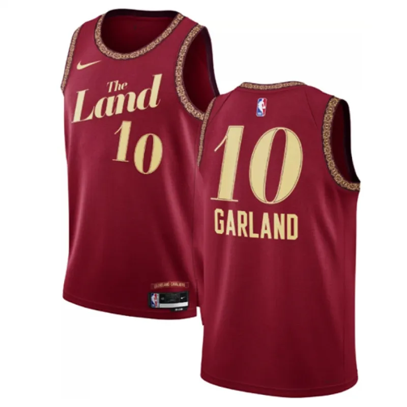Darius Garland's jersey, Cleveland Cavaliers 2023/24 - City Edition - Red
